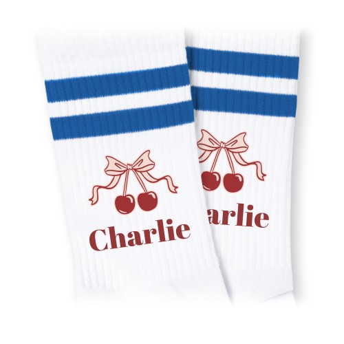 Vintage Cherry Love Text - Only