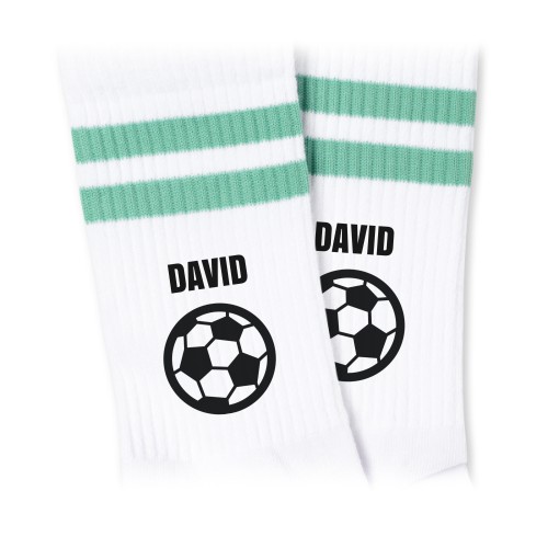 Sportsocken personalisiert Mintgrün