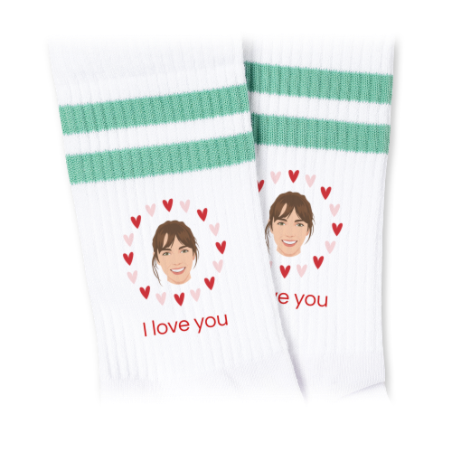 Red Hearts Avatar Pattern