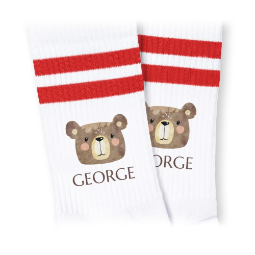 Cute Bear Head - Text Only