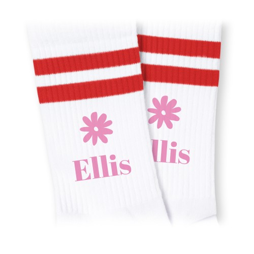 Happy Flower Pattern - Text Only