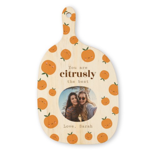 Skjærebrett tre oval