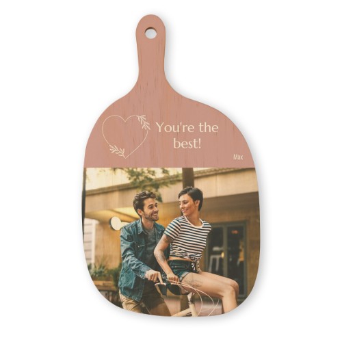 Wooden tapas board oval