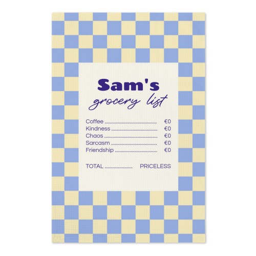 Personalised Tea Towel