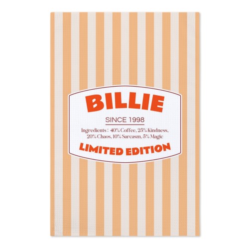 Personalised Tea Towel Personalised Tea Towel