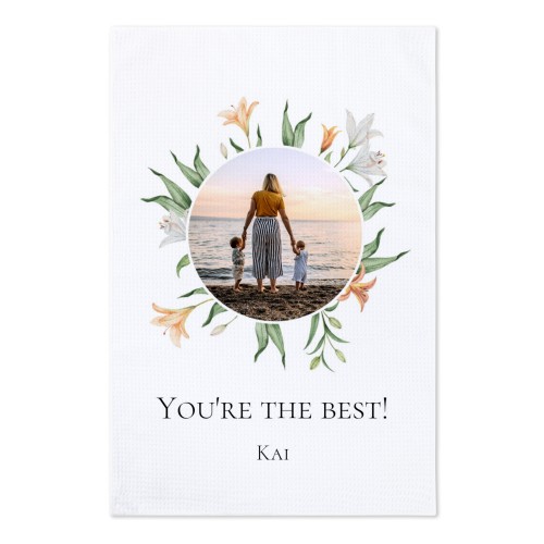 Personalised Tea Towel Personalised Tea Towel