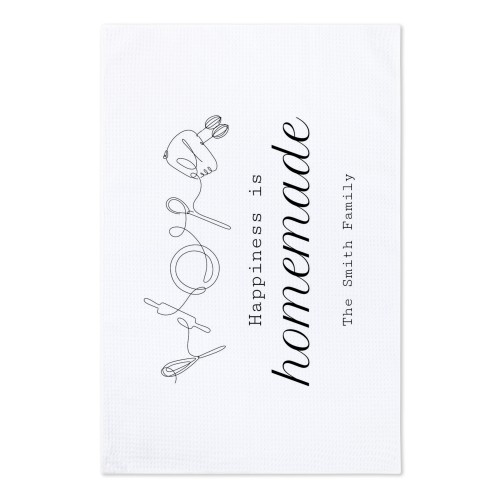 Personalised Tea Towel Personalised Tea Towel