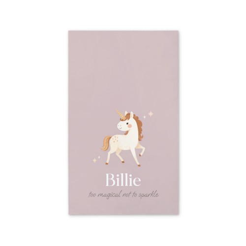 Gæstehåndklæde med tryk