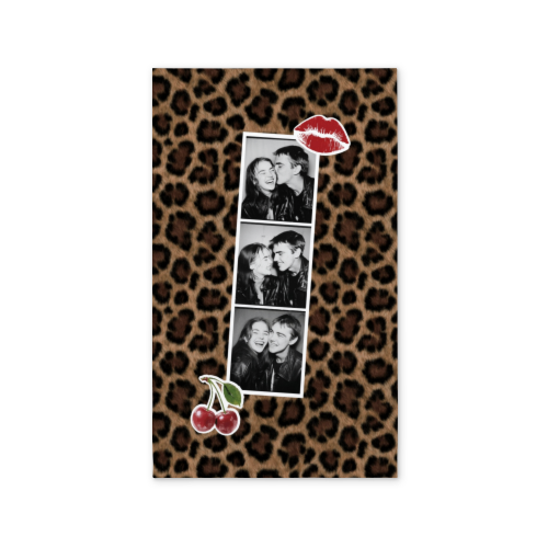 Leopard Cherry Collage
