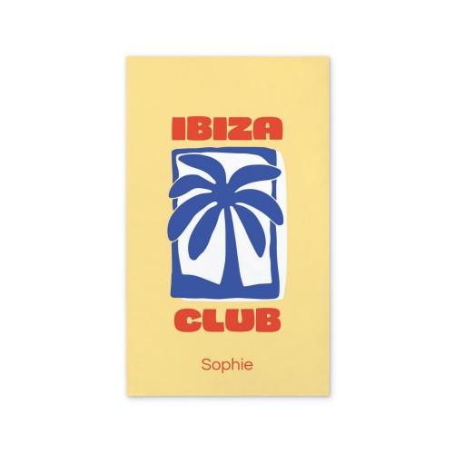 Gæstehåndklæde med tryk Gæstehåndklæde med tryk