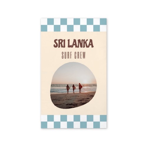 Gæstehåndklæde med tryk Gæstehåndklæde med tryk