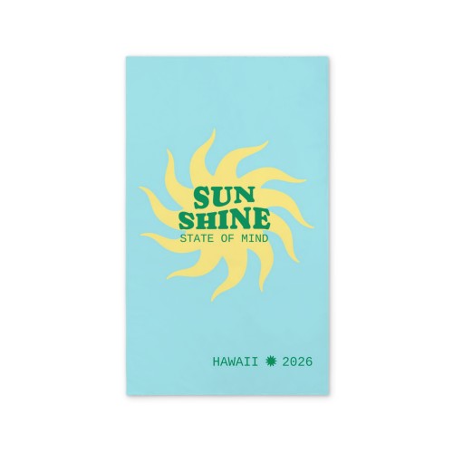 Gæstehåndklæde med tryk Gæstehåndklæde med tryk