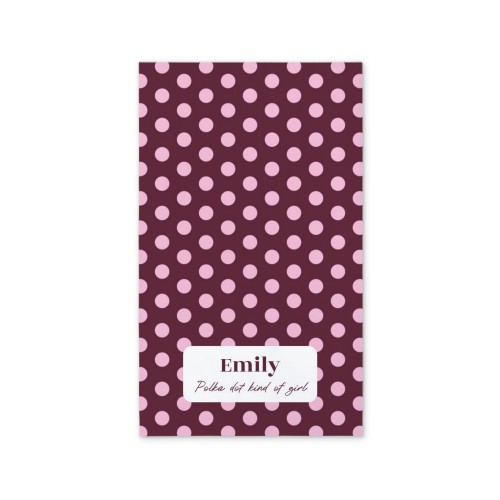 Bedrukte handdoek 30 x 50 cm