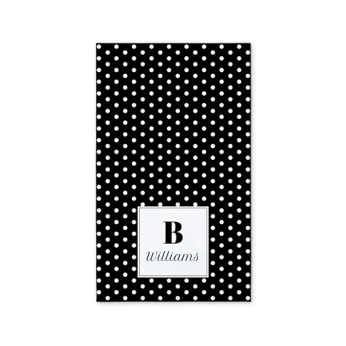 Bedrukte handdoek 30 x 50 cm