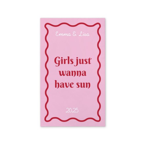 Personalised Guest Towel Personalised Guest Towel