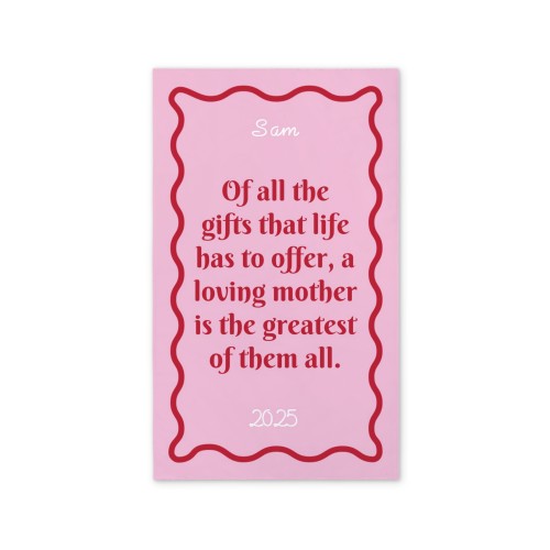 Personalised Guest Towel