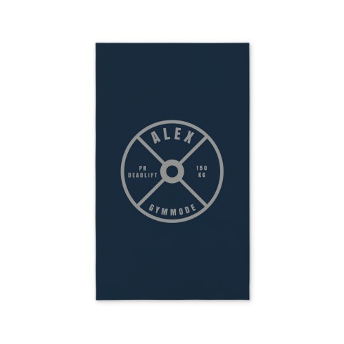 Barbell Plate - Text Only