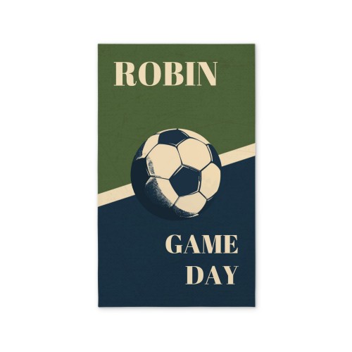 Football Line Retro - Text Only