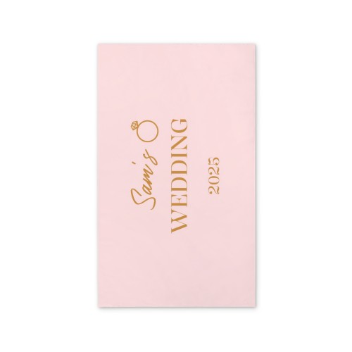 Bedrukte handdoek 30 x 50 cm