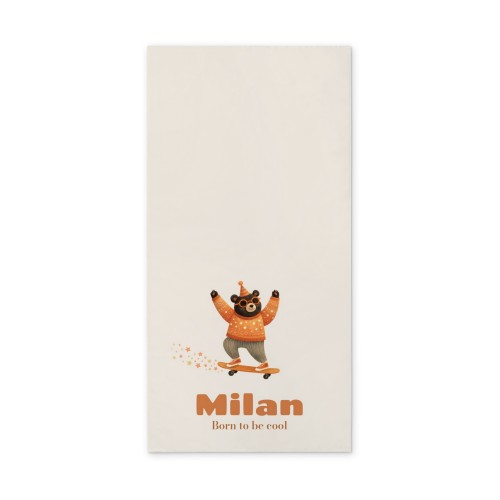 Håndklæde med tryk