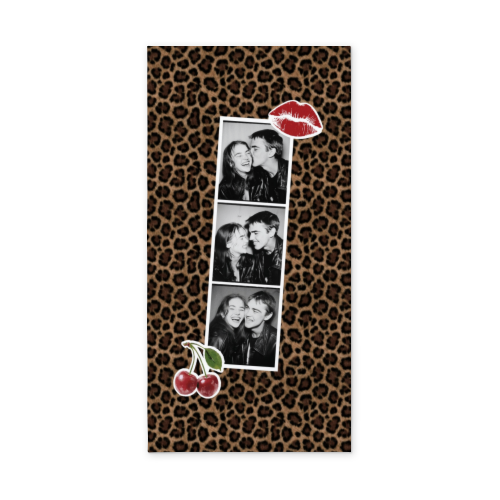 Leopard Cherry Collage