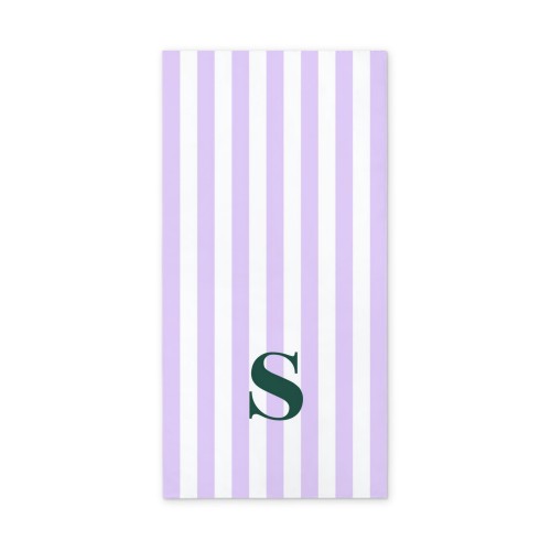 Simple Stripes Initial