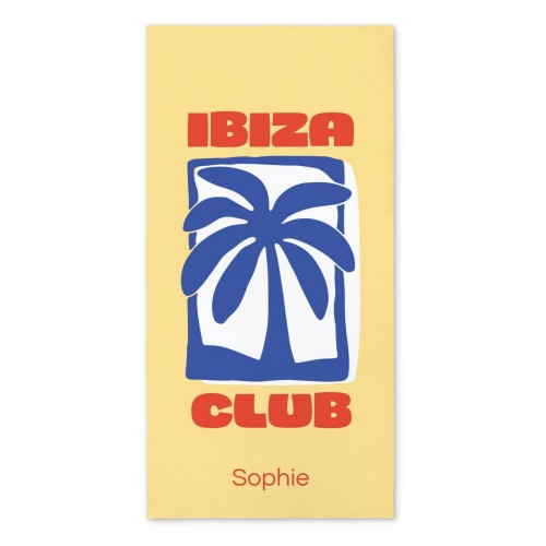 Badehåndklæde med tryk Badehåndklæde med tryk