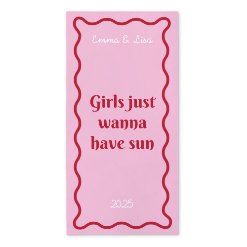 Personalised Beach Towel Personalised Beach Towel