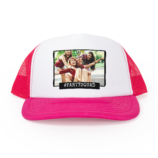 Trucker Cap, Farbe Fuchsia