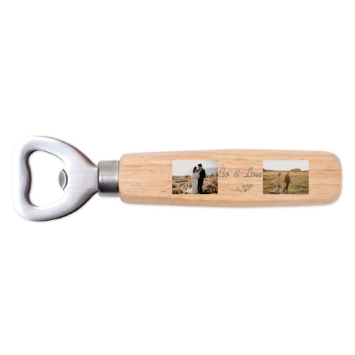 Décapsuleurs en bois impression couleur - lot de 12 Décapsuleurs en bois impression couleur - lot de 12