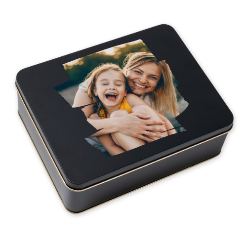 Keksdose rechteckig schwarz Keksdose rechteckig schwarz