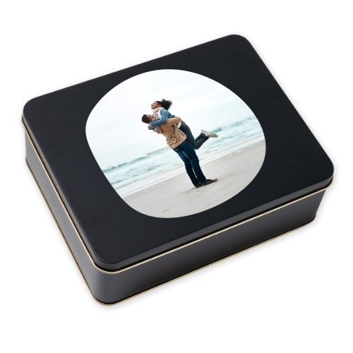 Kagedåse rektangulær sort Kagedåse rektangulær sort