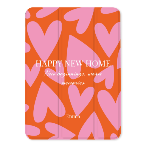 Happy Heart Pattern - Text Only