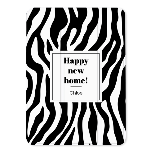 Animal Print Label - Text Only Animal Print Label - Text Only