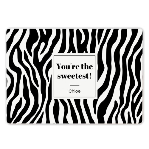 Animal Print Label - Text Only Animal Print Label - Text Only