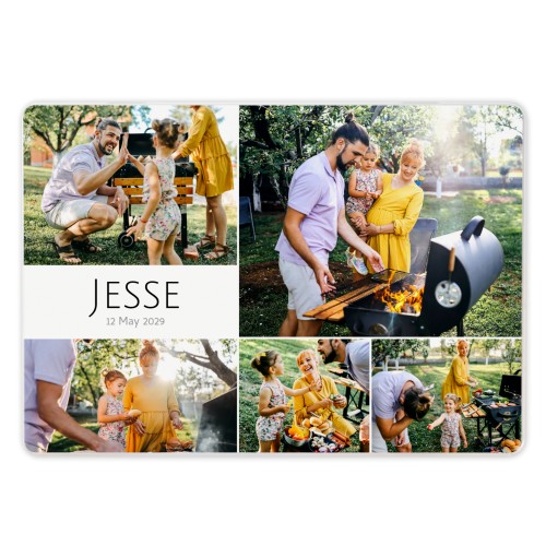 Minimalistische Fotocollage