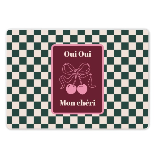 Checker Cherie Mood Text - Only