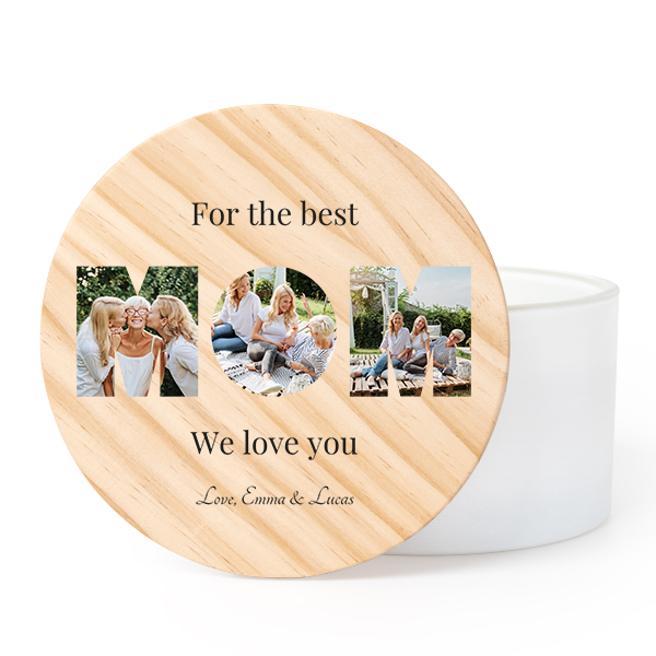 Scented Candle L - UV laser print