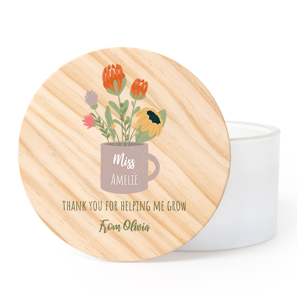 Scented Candle L - UV laser print