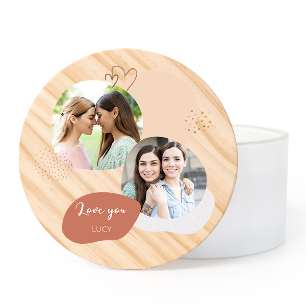 Scented Candle L - UV laser print