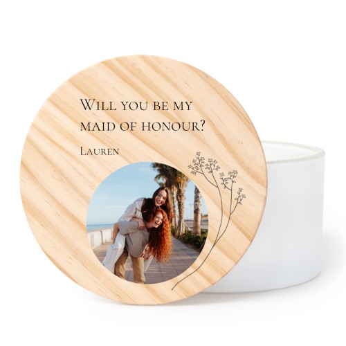 Personlig duftlys L - Fuldfarve tryk Personlig duftlys L - Fuldfarve tryk