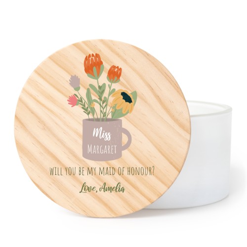 Scented Candle L - UV laser print