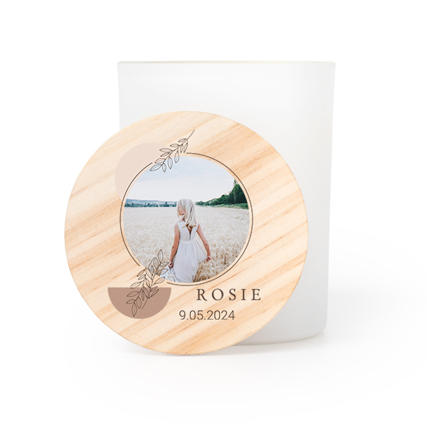 Scented Candle S - UV laser print