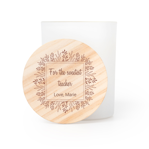 Scented Candle S - UV laser print