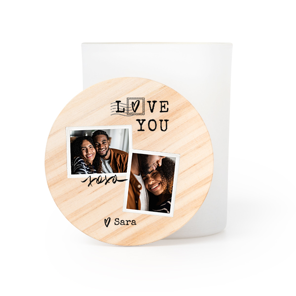 Scented Candle S - UV laser print