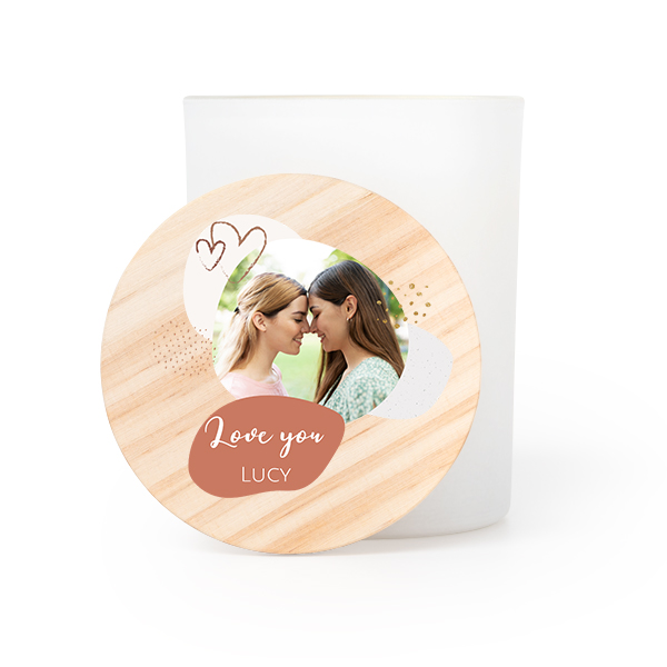 Scented Candle S - UV laser print