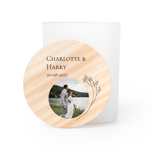 Scented Candle S - UV laser print