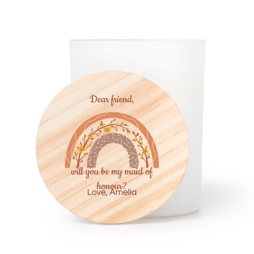 Rainbow Flower - Text Only