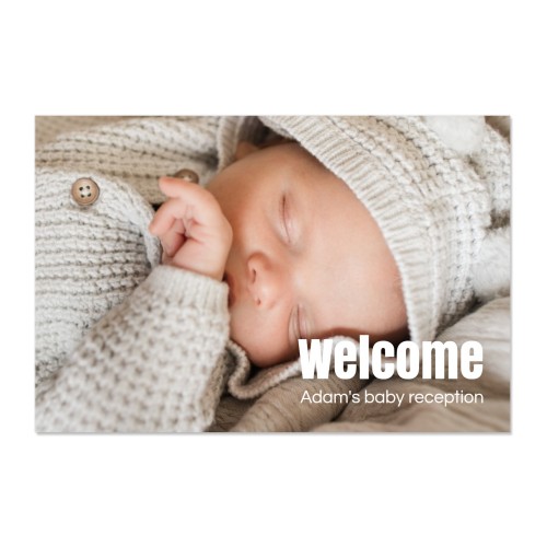 Bold Text Full Photo