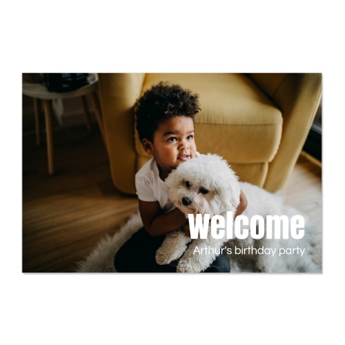 Bold Text Full Photo